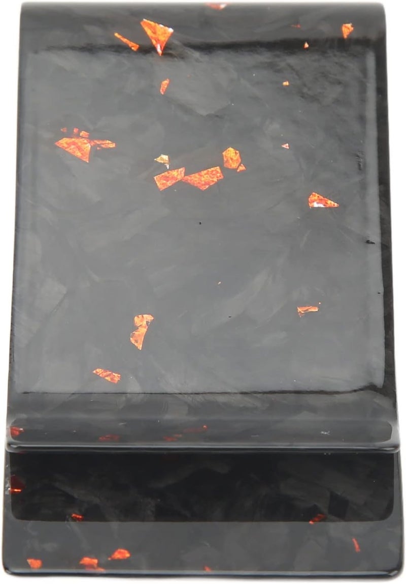 woobles Car Sun Visor Clip, Lightweight and Stylish Multifunction Flexible Money Clip for Men and Women (Orange) - Image 3